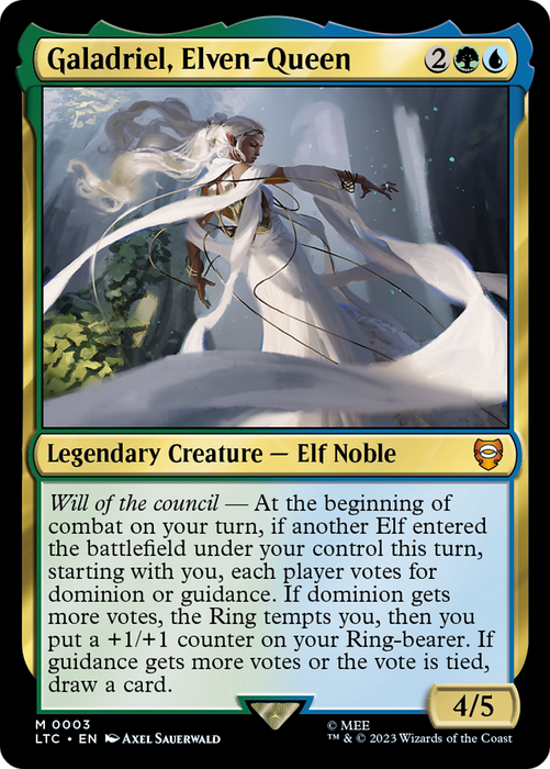 Galadriel, Elven-Queen (LTC-003) - mythic