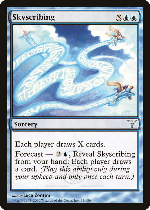 Skyscribing (DIS-032) - uncommon - Foil