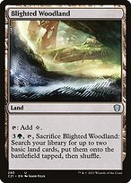 Blighted Woodland (C21-280) - uncommon