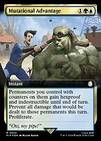 Mutational Advantage (PIP-950) - rare: (Extended Art) - Foil