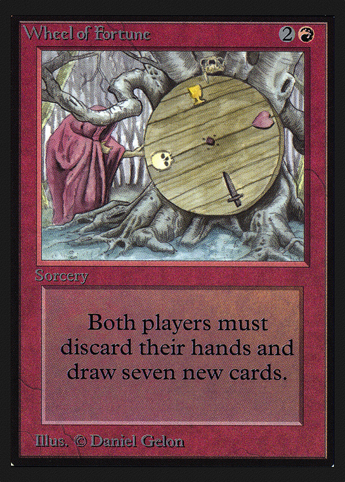Wheel of Fortune (CED-184) - rare