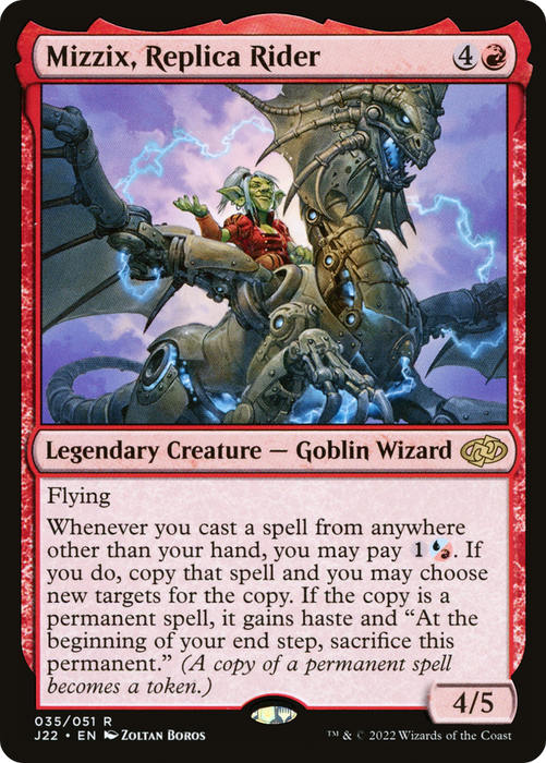 Mizzix, Replica Rider (J22-035) - rare