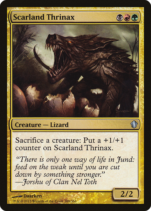 Scarland Thrinax (C13-209) - uncommon