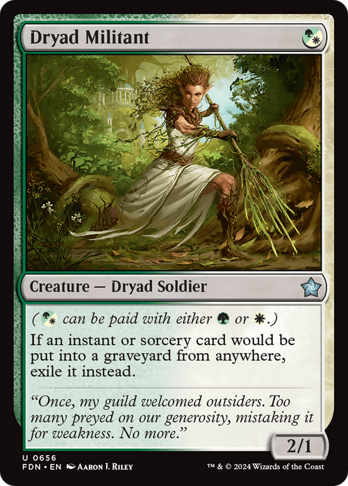 Dryad Militant (FDN-656) - uncommon