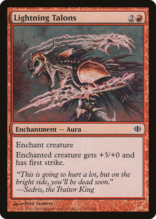 Lightning Talons (ALA-107) - common