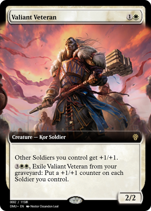 Valiant Veteran (PRM-103384) - rare