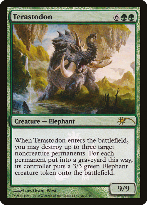 Terastodon (MEDIA-0A6) - rare - Foil