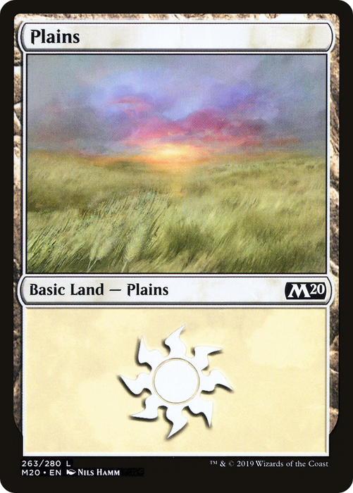 Plains (M20-263) - common - Foil