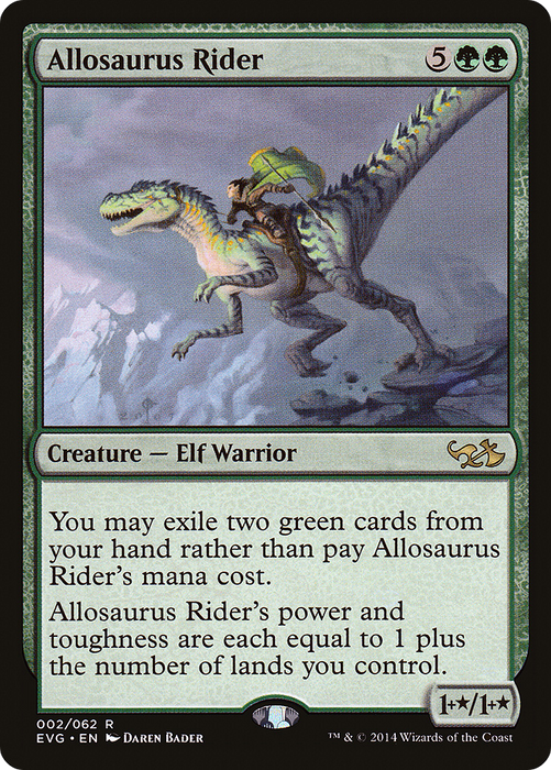 Allosaurus Rider (DD3-002) - rare