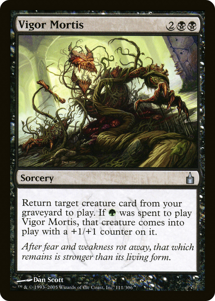Vigor Mortis (RAV-111) - uncommon - Foil