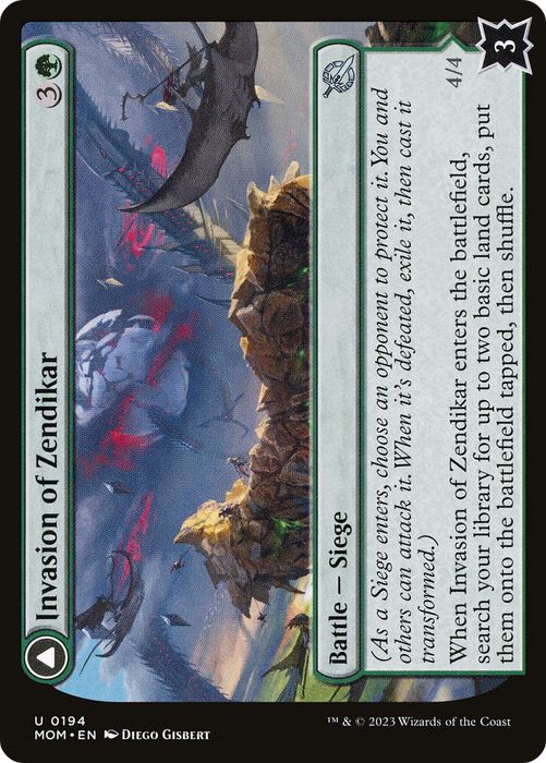 Invasion of Zendikar // Awakened Skyclave (MOM-194) - uncommon - Foil