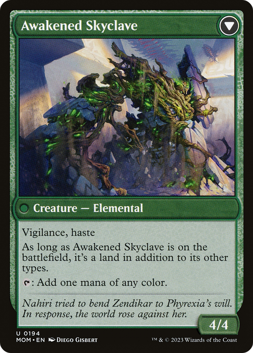 Invasion of Zendikar // Awakened Skyclave (MOM-194) - uncommon
