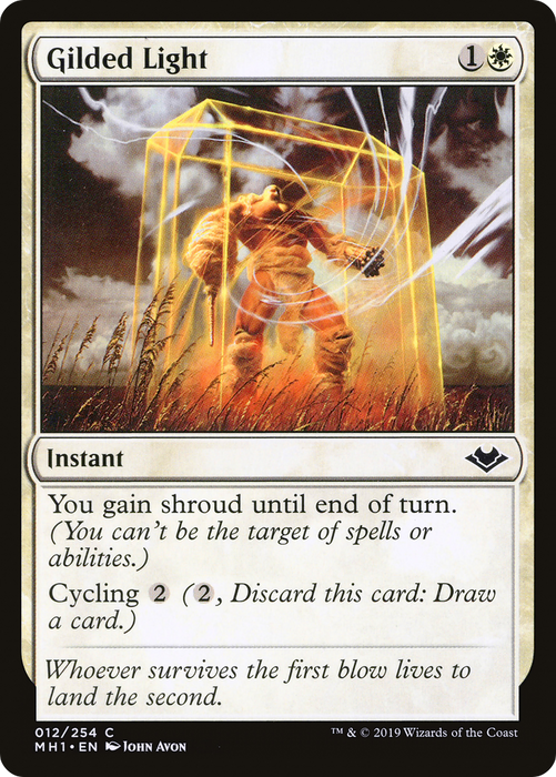 Gilded Light (MH1-012) - common - Foil