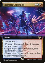 Prismari Command (STX-348) - rare: (Extended Art) - Foil
