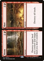 Boom // Bust (TSR-156) - rare - Foil
