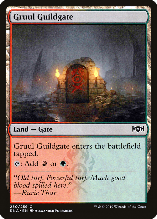 Gruul Guildgate (RNA-250) - common - Foil