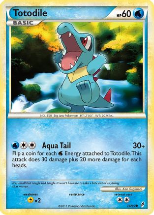 Totodile (074/95) - COL  - Common - Reverse Holofoil