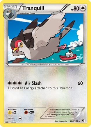 Tranquill (124) - BC  - Uncommon - Reverse Holofoil