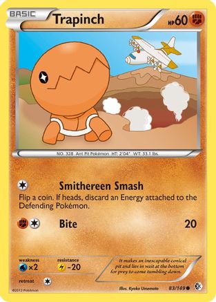 Trapinch (083) - BC  - Common - Reverse Holofoil