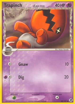 Trapinch (068/101) - DF  - Common - Reverse Holofoil