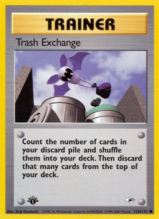 Trash Exchange (126/132) - GH  - Common - 1st Edition