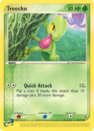 Treecko (080/97) - D  - Common