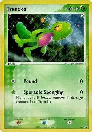 Treecko (016/40) - NP  - Promo - Holofoil