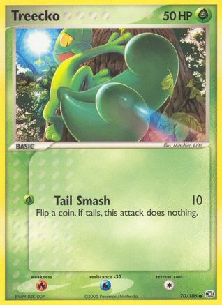 Treecko (070) - E  - Common