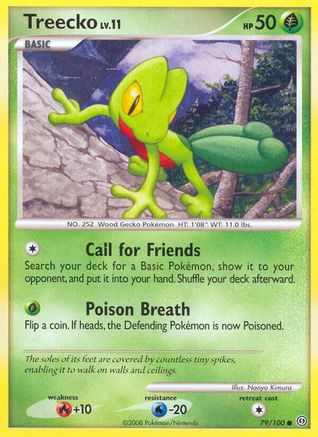 Treecko (079/100) - S  - Common