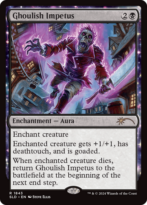 Ghoulish Impetus (SLD-1843) - rare: (enchantment)
