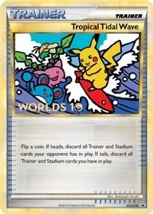 Tropical Tidal Wave (HGSS18) - HP  - Promo - Holofoil
