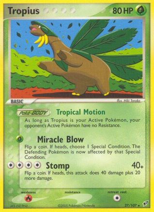Tropius (027) - D  - Rare
