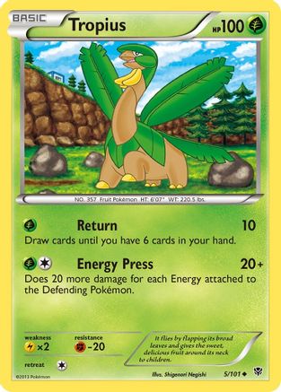 Tropius (005/101) - PB  - Uncommon