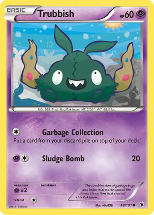 Trubbish (048/101) - NV  - Common - Reverse Holofoil