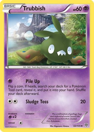 Trubbish (63) (063) - PS  - Uncommon - Reverse Holofoil