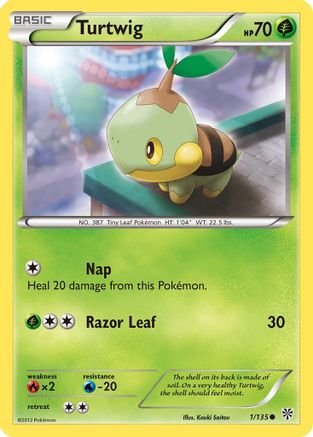 Turtwig (001/135) - PS  - Common