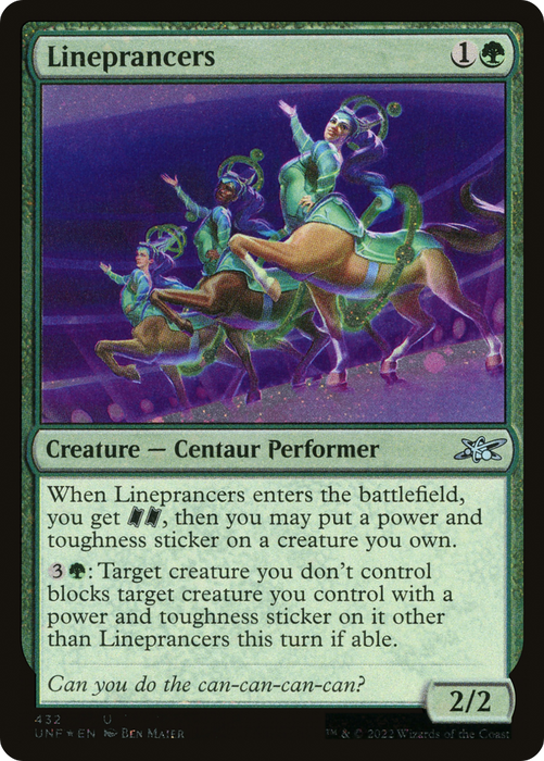 Lineprancers (UNF-432) - uncommon - Foil