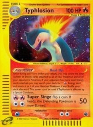 Typhlosion (28) (028) - E  - Holo Rare - Holofoil