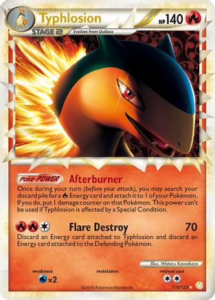 Typhlosion (Prime) (110/123) - HS  - Ultra Rare - Holofoil
