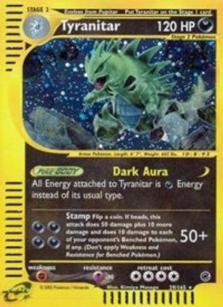 Tyranitar (29) (029) - E  - Holo Rare - Holofoil