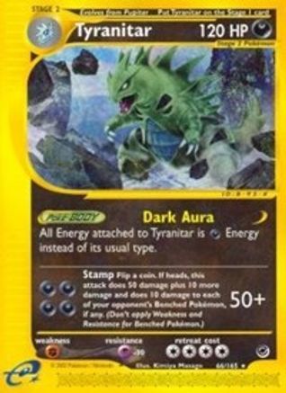 Tyranitar (66) (066) - E  - Rare