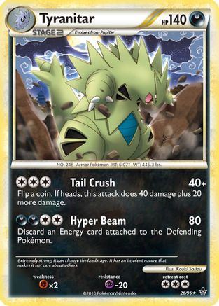 Tyranitar (026) - U  - Rare