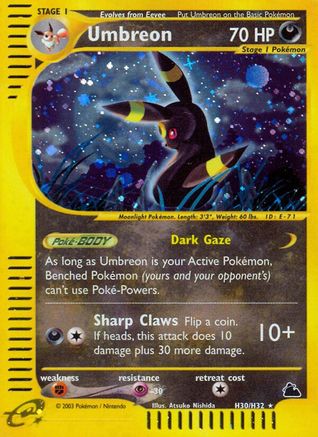 Umbreon (H30) (H30) - S  - Holo Rare - Holofoil