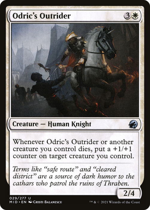 Odric's Outrider (MID-029) - uncommon
