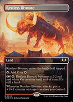 Restless Bivouac (WOE-303) - rare (Borderless) - Foil