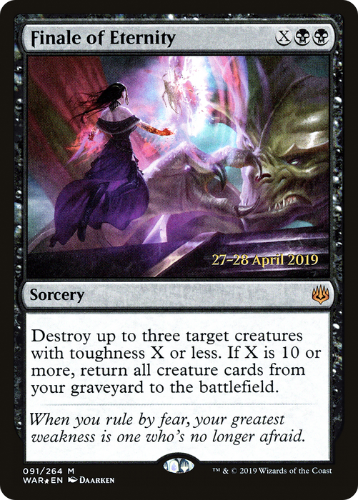 Finale of Eternity (PRE-91S) - mythic - Foil
