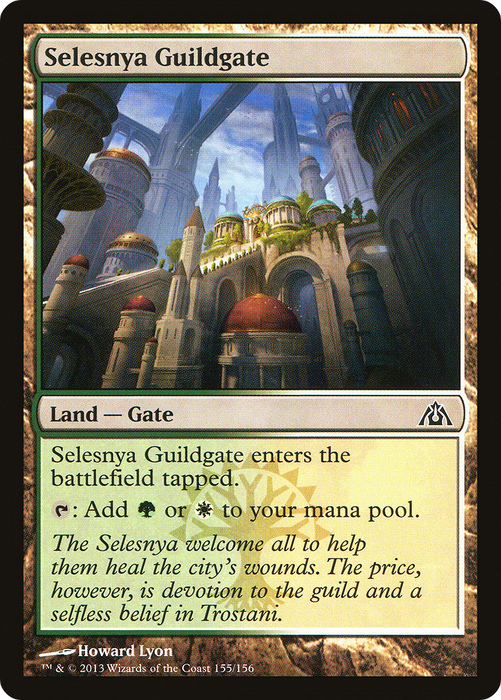 Selesnya Guildgate (DGM-155) - common - Foil