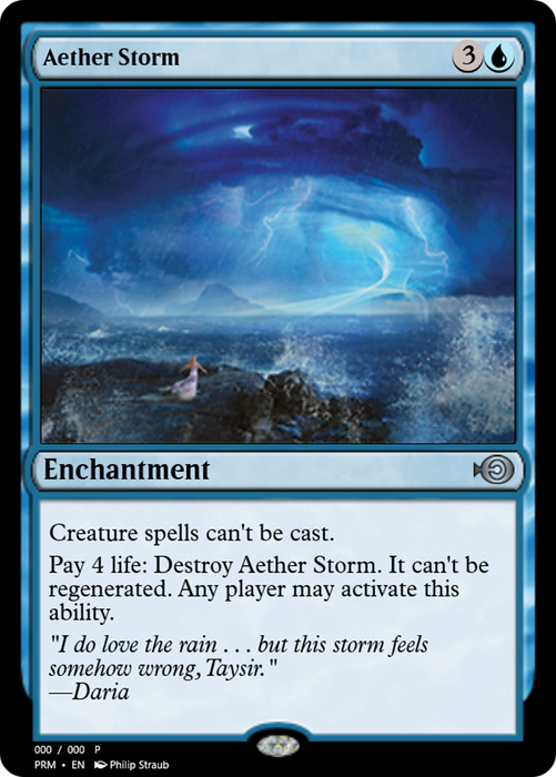 Aether Storm (PRM-62453) - uncommon - Foil