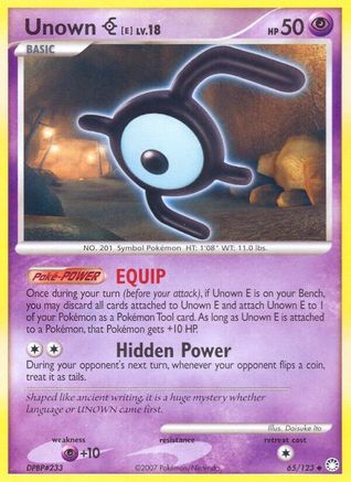Unown [E] (065) - MT  - Uncommon