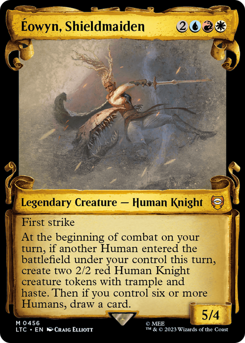 Éowyn, Shieldmaiden (LTC-456) - mythic: (Showcase) - Foil